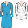 Shirt/Kleid LISBOA Gr. 34-52 PDF-Schnitt A4, A0, Anleitung thumbnail number 3