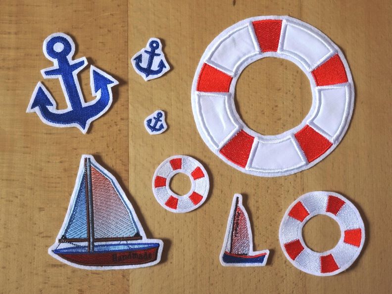 Maritim SET BUNDLE STICKDATEI Anker Leuchtturm image number 5