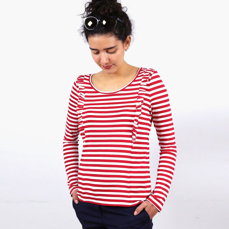 FRAU SARA - Rüschenshirt XS-XXL image number 5