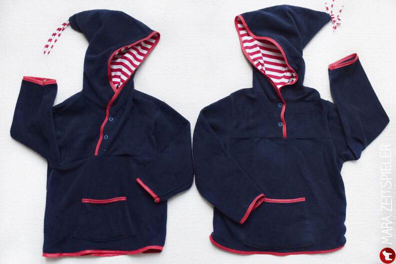 Pulli "Emil", Schnittmuster Gr. 110-152 image number 4