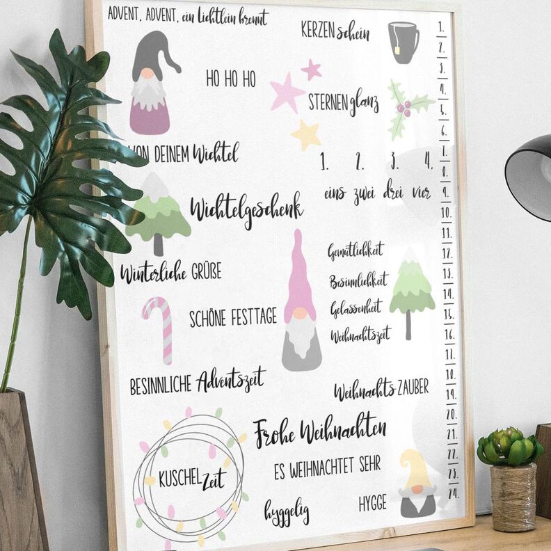 Plotterdateien & Printables Set "Weihnachtswichtel" image number 1
