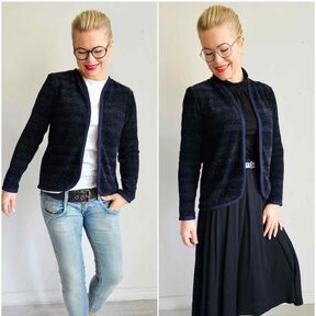 Blazer "SARINA" Nähanleitung und Schnitt Gr. 158–46