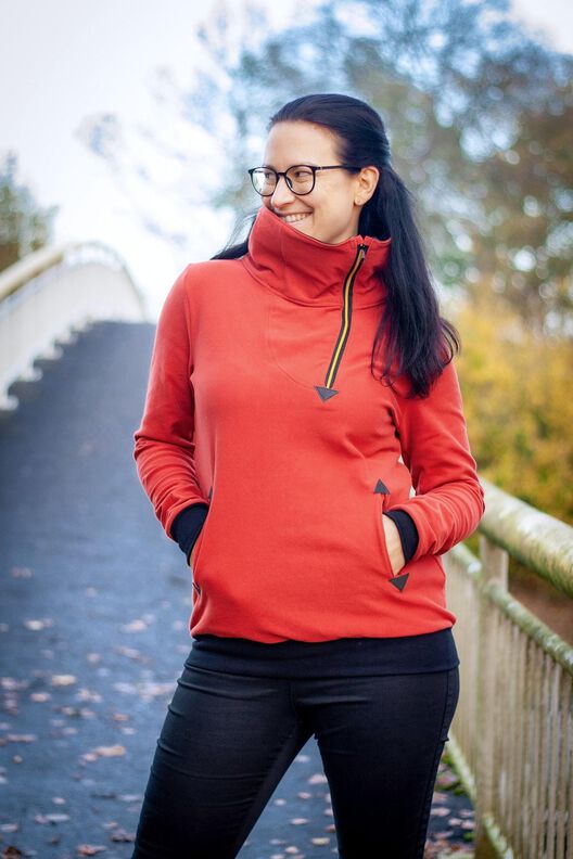 Hoodie / Kleid Katniss  Gr. 32-54   image number 2