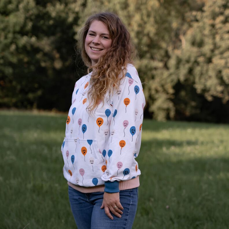 Hoodie MELFI Gr. 32-56 Schnittmuster PDF Ebook image number 10