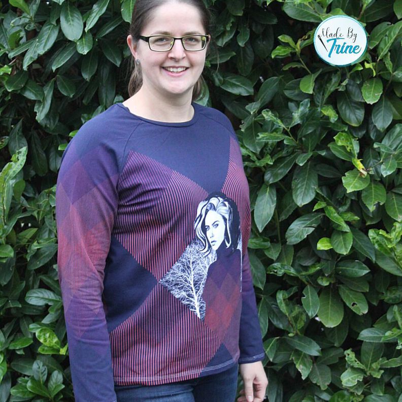 Damen Shirt Raglan viele Varianten SAMA ♥ Gr. XS-XXL image number 5