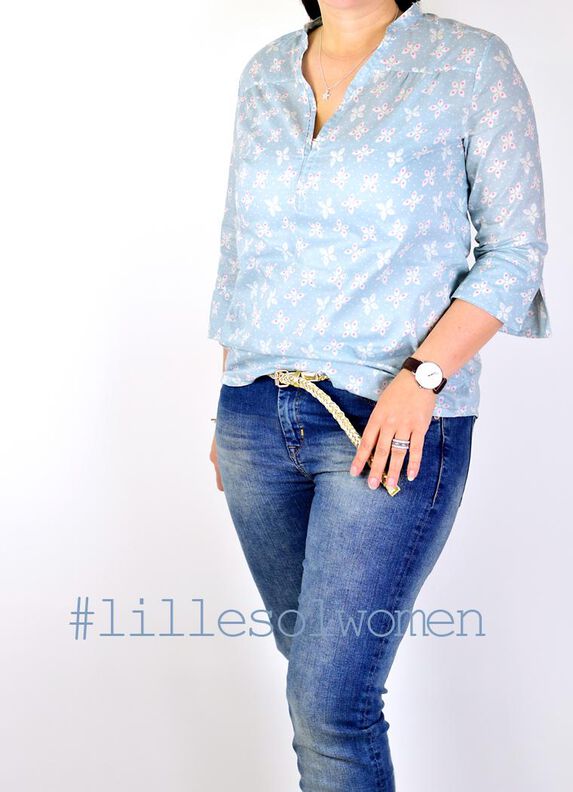 Ebook / Nähanleitung Damen Blusenshirt Webware image number 2