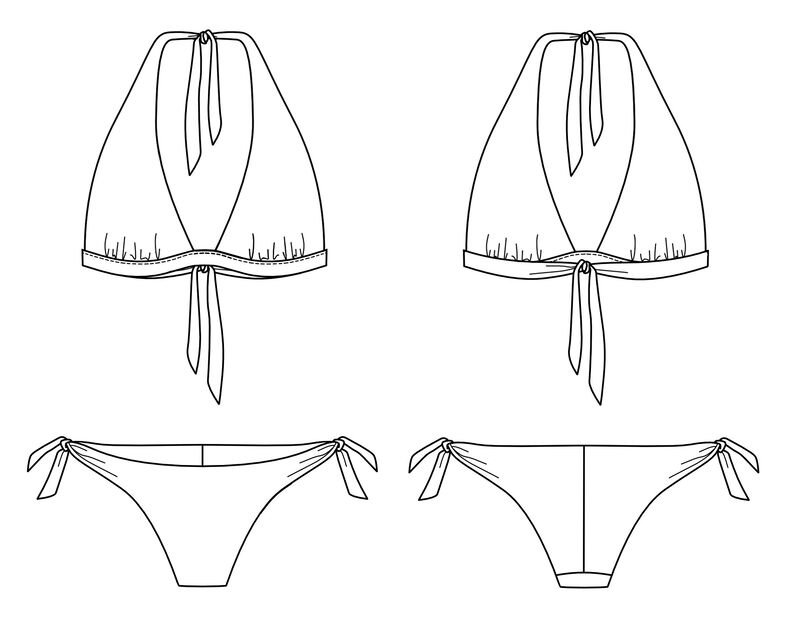 Bikini-Set Campari - Gr. XS-XL image number 10
