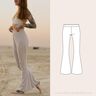 Jogginghose / Yoga Hose / Jersey Hose Gr. 34-50 / A4, A0 thumbnail number 1