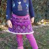 KINDER LEGGINGS LEGGINS MIT ROCK Gr. 56-146 thumbnail number 5
