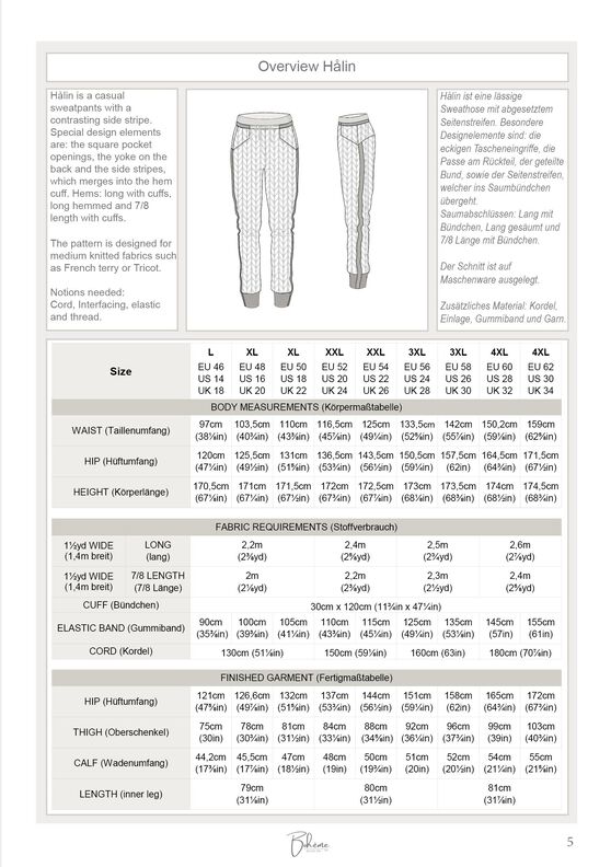 HÅLIN.jogger | Damen Plus | 46-62 image number 8