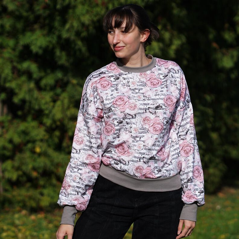 Kombi Oversize Shirt Lene nähen Baby bis XXL Set Sparset image number 6