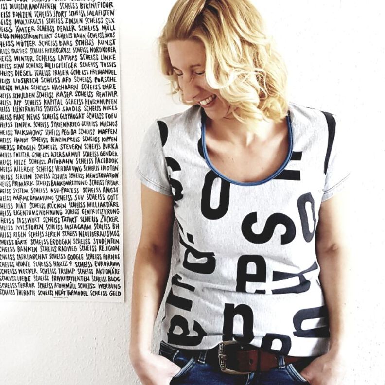 Shirt LONA Gr. 34-54 PDF-Schnitt A4, A0, Anleitung image number 1