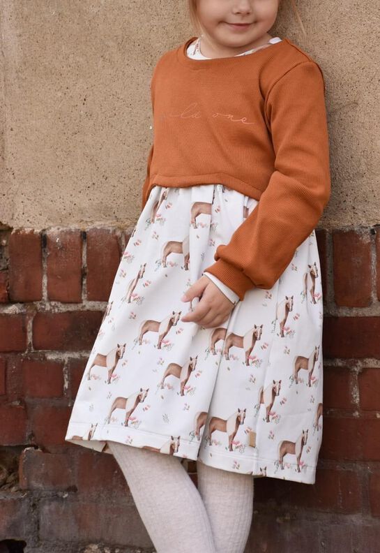Curved Crop Top inkl. Unterkleid - Gr. 86 - 164 image number 8