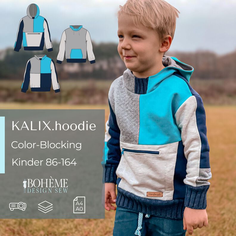 KALIX.hoodie | Kinder | 86-164 image number 1