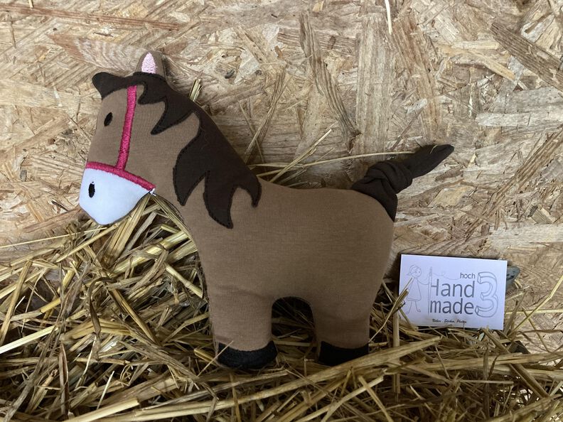 Stickdatei Pferd ITH Kuscheltier image number 2