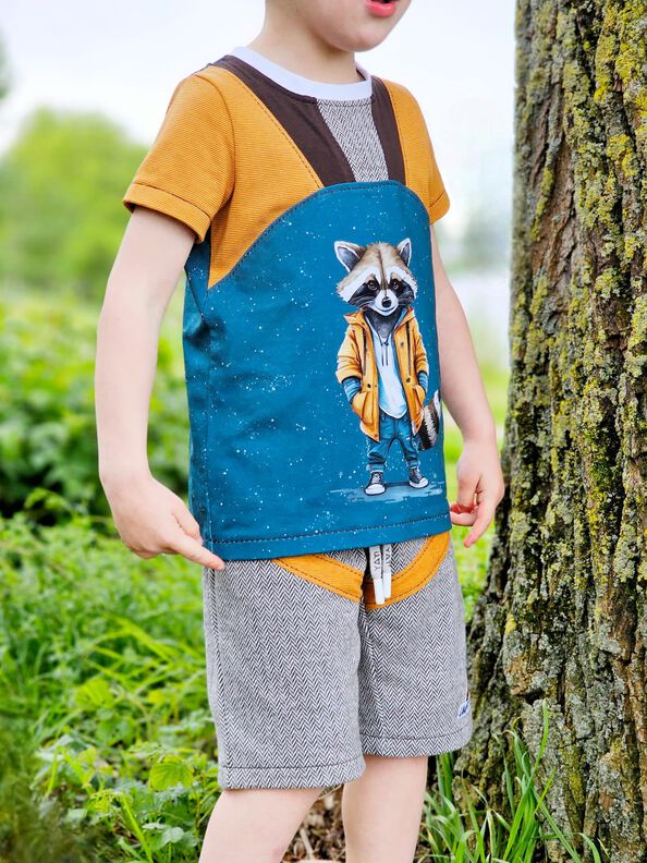 El Verano T-Shirt & kurze Hose für Kinder Gr. 80 - 158 image number 9