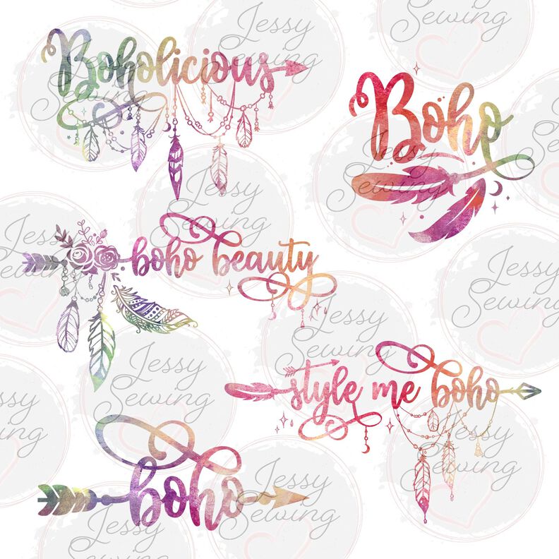 Plott *Boho Plott Bundle* Plotterdateien Boho Look image number 4