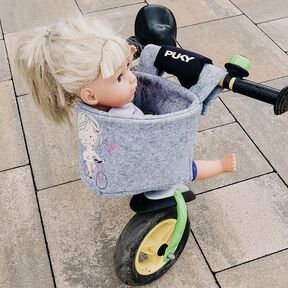 lovely seat Lenkertasche Puppensitz Kuscheltier Laufrad