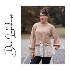 Der Luftikuss I Crop-Pullover I Größe 34-50