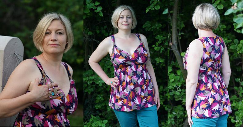 Angera sommerliches Top, Mini-, Midi-, Maxikleid ebook 34-54 image number 9
