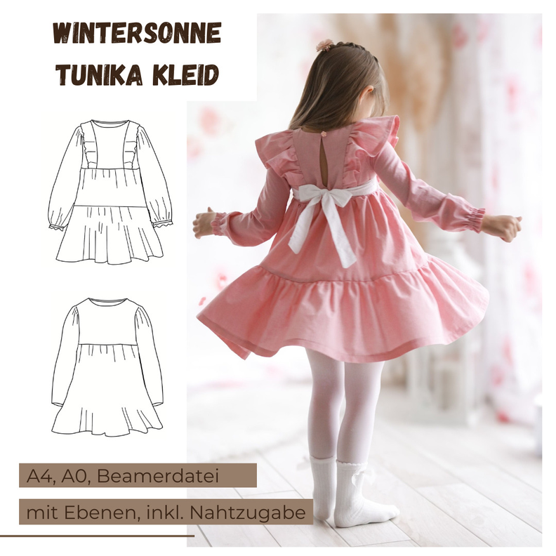 Tunika & Kleid Wintersonne (Gr. 86 - 140) image number 1