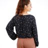 FRAU KRISSI - Bluse mit gekräuseltem Ausschnitt  XS-XXL thumbnail number 7