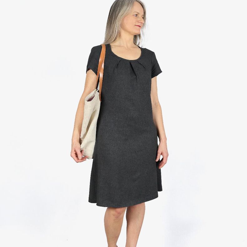 FRAU AMELAND - Variables Kleid mit Falten S-XL image number 1