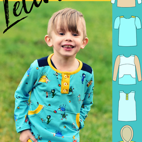Lelino Shirt im großen Baukasten Gr. 74 bis 152