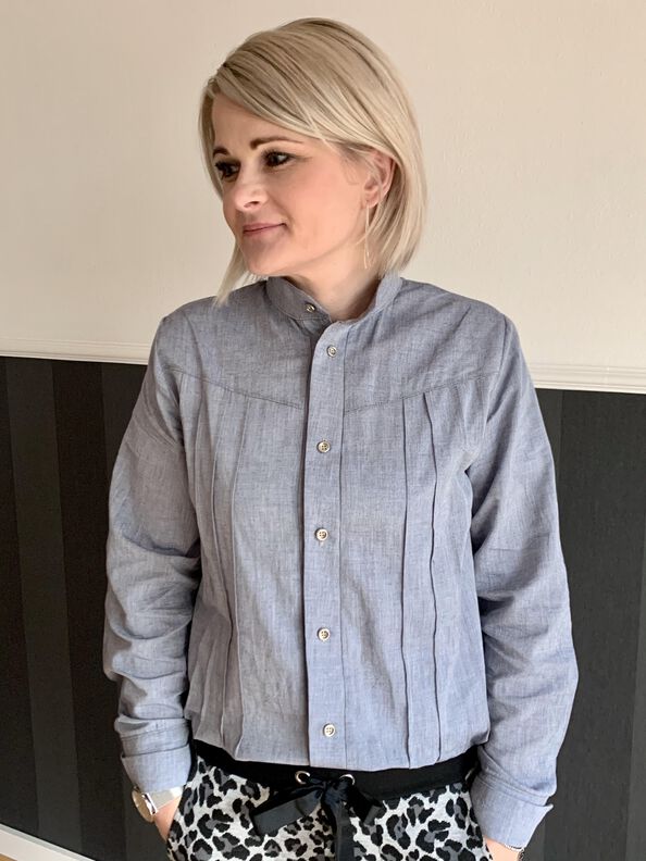 Anna- Schnittmuster und Nähanleitung Damen Bluse 34-50 image number 5