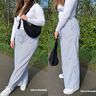 Mid Waist Stoffhose  thumbnail number 6
