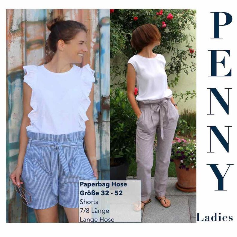 Paperbag Hose PENNY Ladies Gr. 32 - 52 image number 1