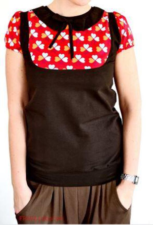 Ebook/Nähanleitung Retro Shirt MALINA Damen Gr. 34-48 image number 4