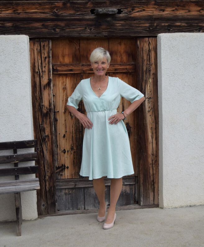 Kleid Damen – Schnittmuster Gr. 32-54 – #108 image number 7