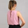FRAU CLARA - ärmellose Bluse mit Rückenschlitz thumbnail number 3