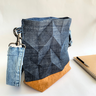 Handtasche in edler  3-D Optik, Umhängetasche aus Jeans thumbnail number 7