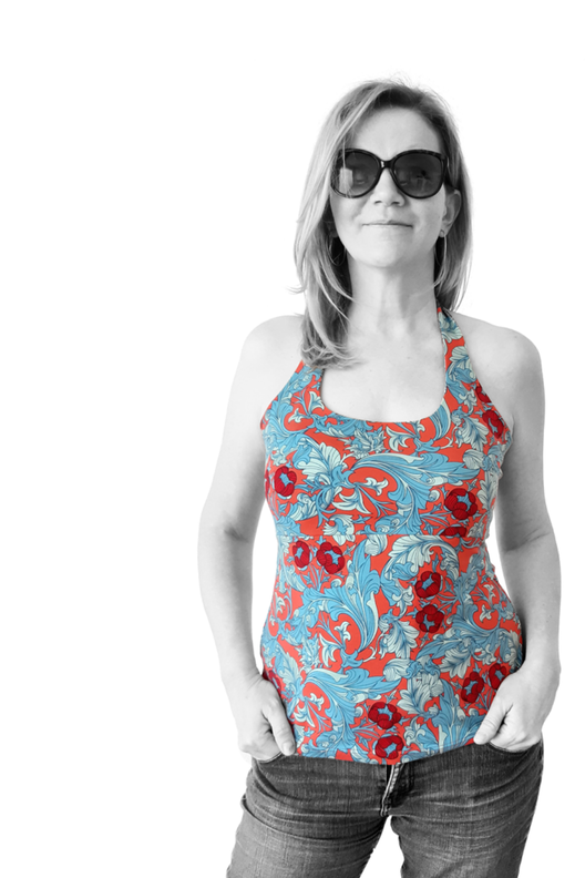 Top Kleid Neckholder Roma Schnittmuster Gr. 34-46 image number 4
