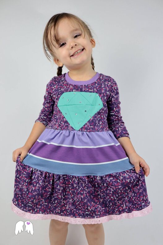 Diamond DRESS Kleid Gr. 86 - 164 image number 1