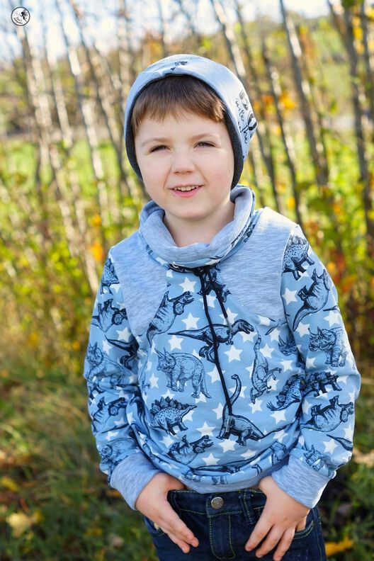 "Casual Sweater Maxi" Gr. 128-164 - Anleitung und Schnittmuster für einen Pullover für Kinder & Teeanger image number 8