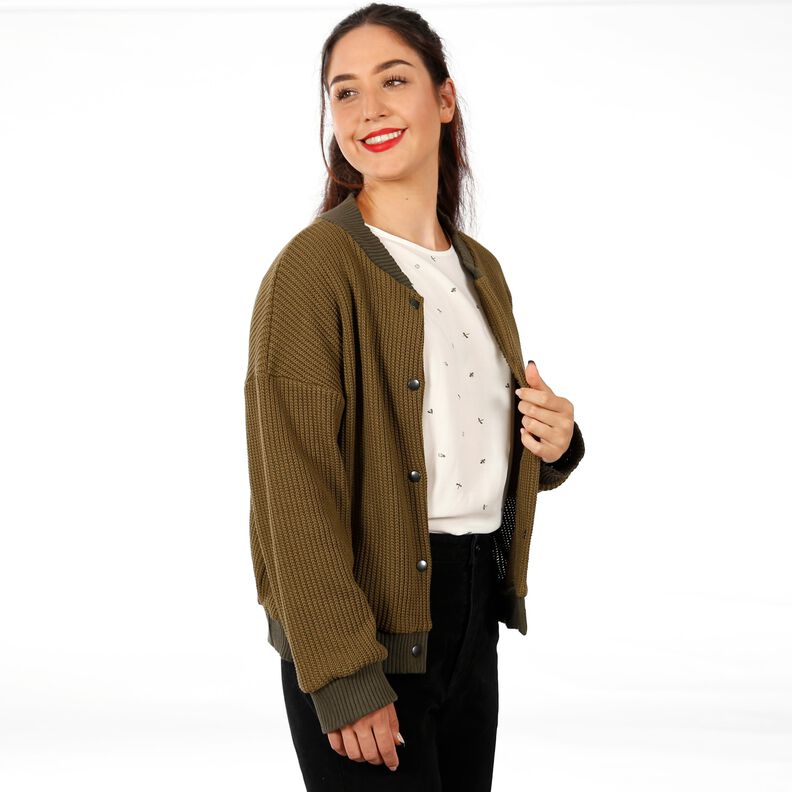 FRAU AYLA • Cardigan im Blousonstyle XS - XXL image number 5