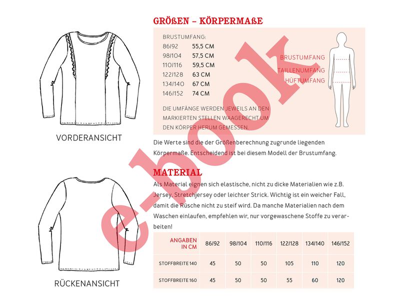 SARA - Rüschenshirt 86-152 image number 4
