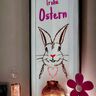 Fensterbild-Vorlage "Frohe Ostern - Hase" PDF thumbnail number 6