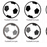 Stickdatei Fussball Fußball thumbnail number 2