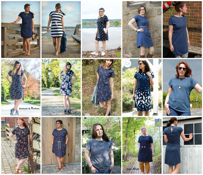 Kleid/Shirt Damen - Schnittmuster Gr. 32-50 -meine HELVI #23 image number 8