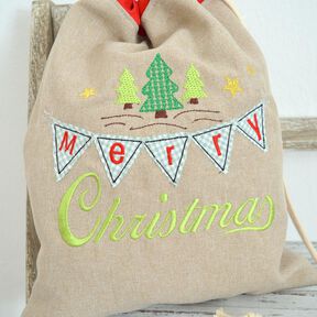 Stickdatei Merry Christmas 13x18cm
