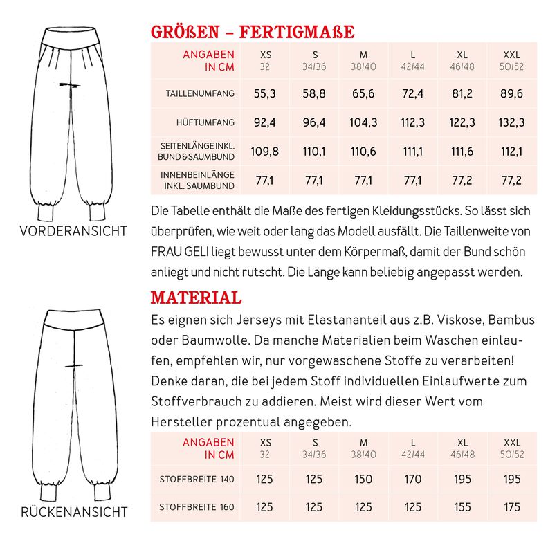 FRAU GELI - Yogahose mit breitem Bund  XS-XXL image number 9
