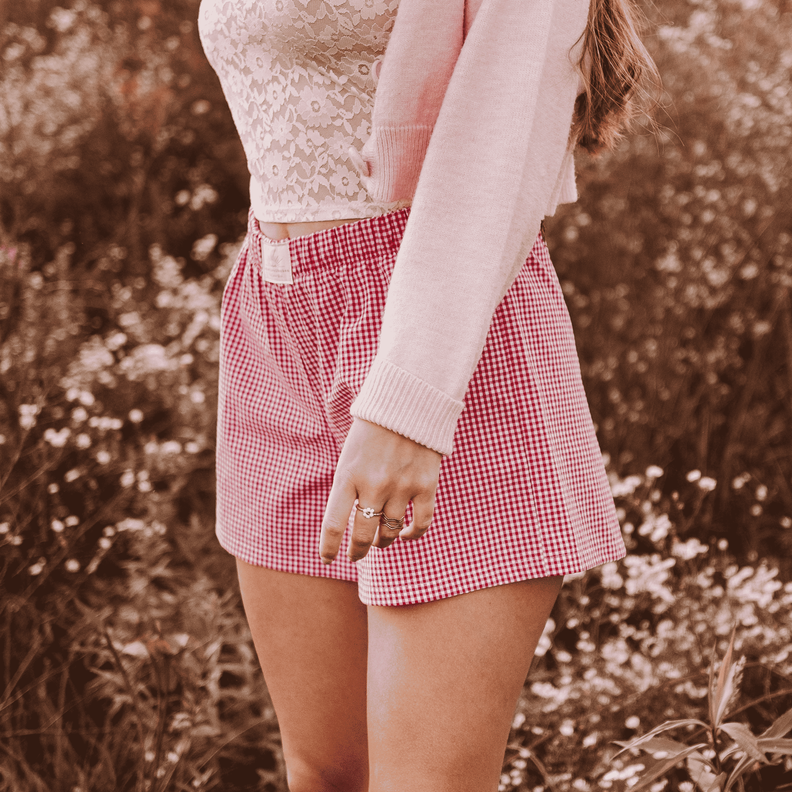 Einfache Shorts | Pyjama Shorts | Boxer Shorts Damen image number 4