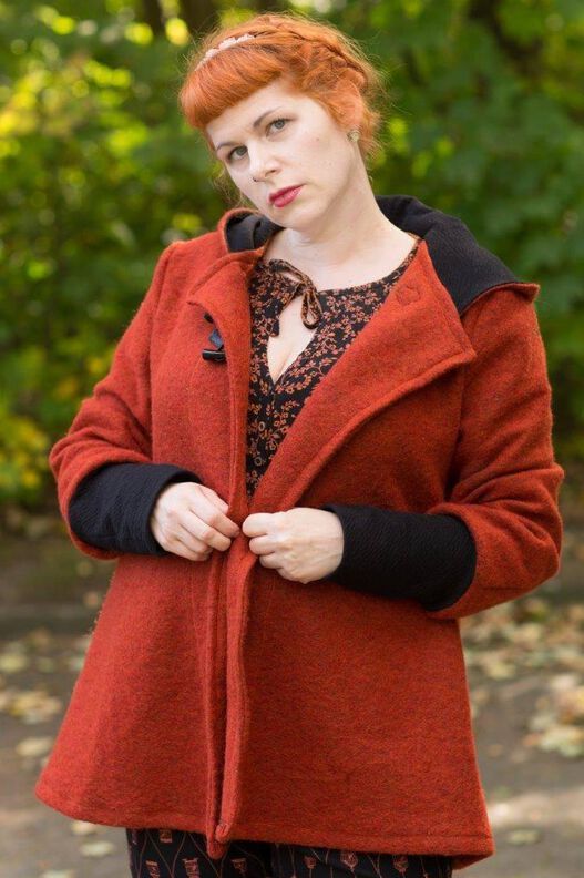 Mantel, Jacke, Weste (34-56) DONA CAPA Damen Schnittmuster image number 5