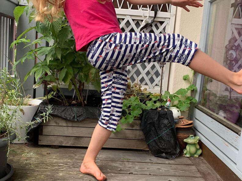 Kinderleggings Bente Maxi Gr. 116-176 beamerfähig image number 9