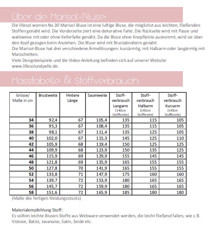 Ebook / Schnittmuster Marisol-Bluse *mit A0-Datei + Video* image number 8