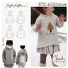 #CloudyHood Sweatshirt 74-164 inkl. A4/ A0/ Beamerdatei thumbnail number 1